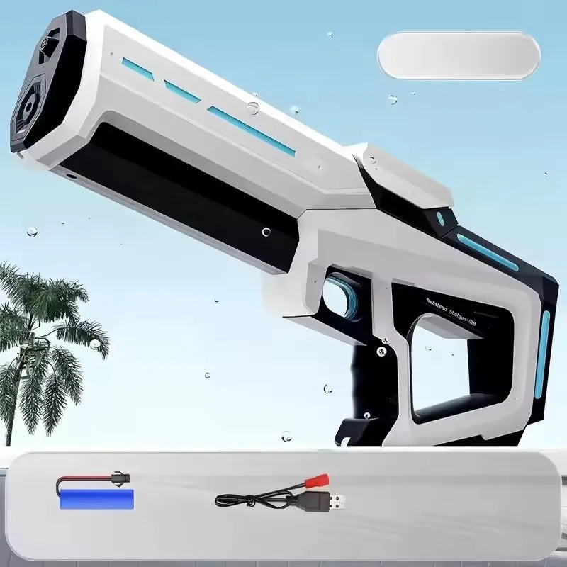 2026New Adult Electric Water Gun, Powerful, Automatic Water Absorption, Beach Summer Toy and Outdoor Activity.