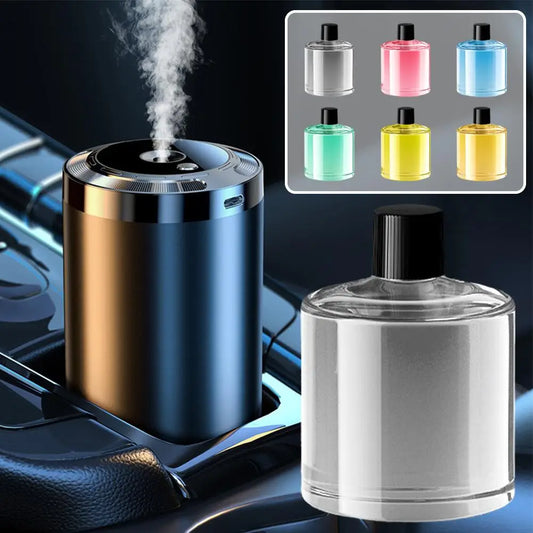 Car Air Freshener Car Aromatherapy Replacement Smell Air Freshener Automatic Auto Scent Starry Sky Ceiling Ambient Light
