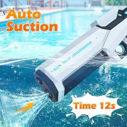 2026New Adult Electric Water Gun, Powerful, Automatic Water Absorption, Beach Summer Toy and Outdoor Activity.
