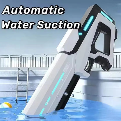 2026New Adult Electric Water Gun, Powerful, Automatic Water Absorption, Beach Summer Toy and Outdoor Activity.