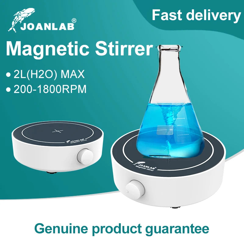 Mini Magnetic Stirrer Laboratory Supplies Magnetic Mixer with Stir Bar Liquid Mixer Lab AC 100-240V EU USA UK AU Plug