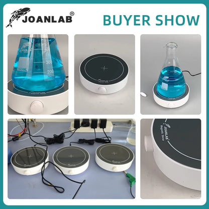 Mini Magnetic Stirrer Laboratory Supplies Magnetic Mixer with Stir Bar Liquid Mixer Lab AC 100-240V EU USA UK AU Plug