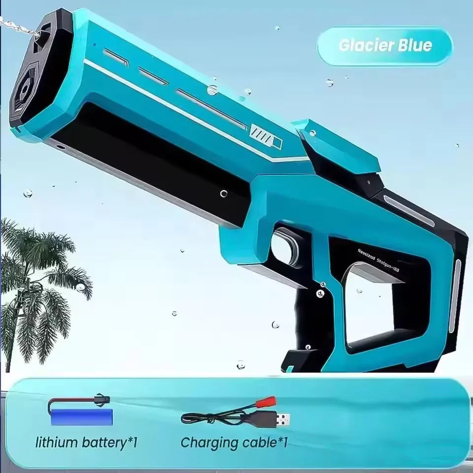 2026New Adult Electric Water Gun, Powerful, Automatic Water Absorption, Beach Summer Toy and Outdoor Activity.