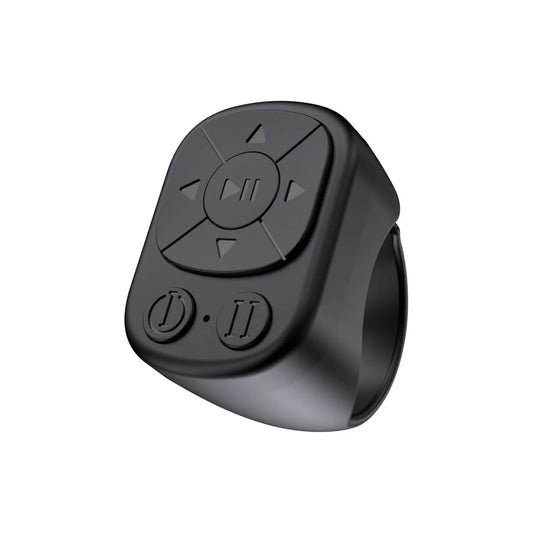 Tiktok Scrolling Ring Remote Control Is Suitable for Iphone, Ipad Bluetooth Page Turning Ring Roller, Both Camera Shutter, Short
