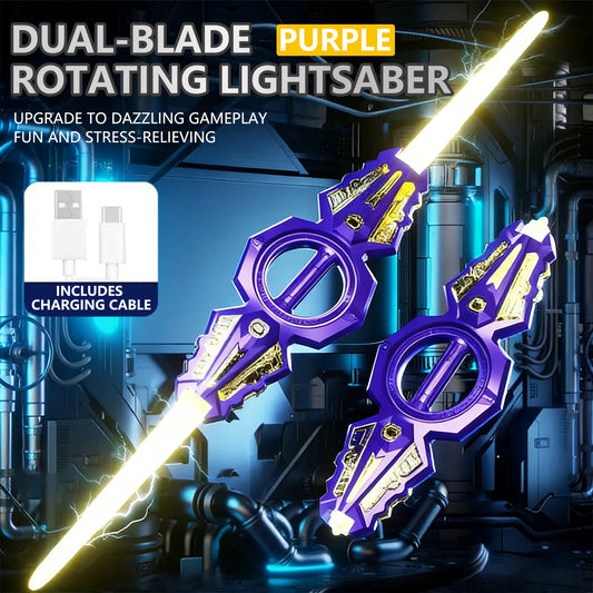 Sound & Light Rotate Sword 14 Multi-Color Flash LED Light Shine Cosplay Sword Toy Party Family Interactive Toy for Kids & Adult